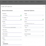 Edit SIP Device